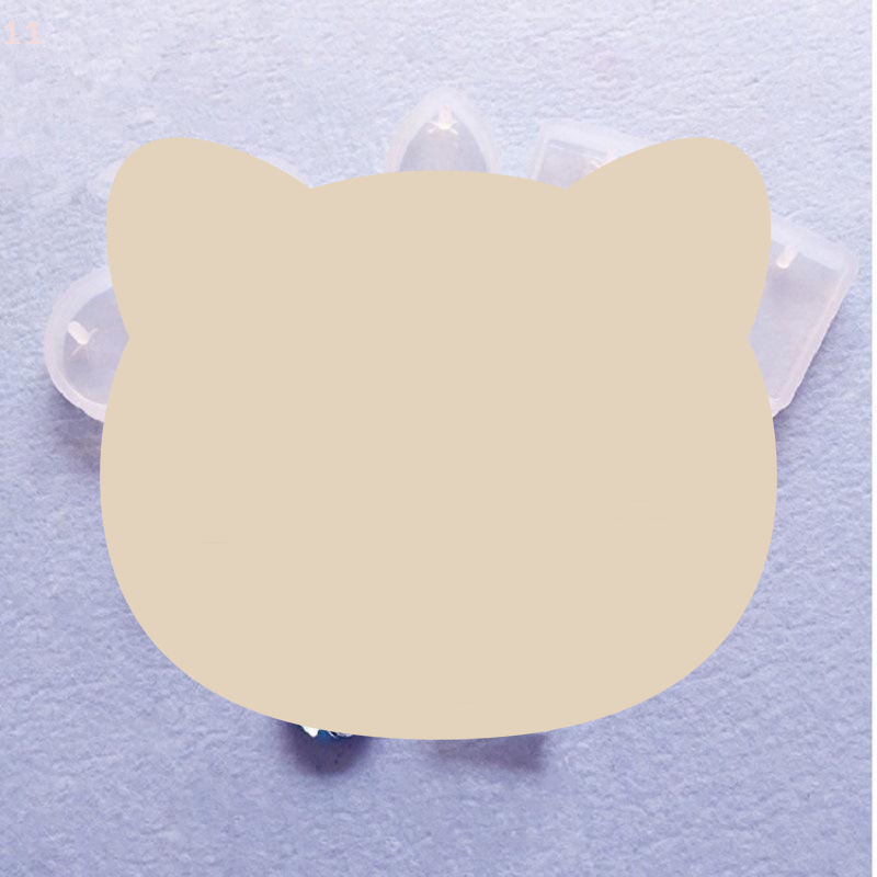 Silicone Epoxy Resin Molds Set - 20개 세트 DIY 키링 펜던트 제작용