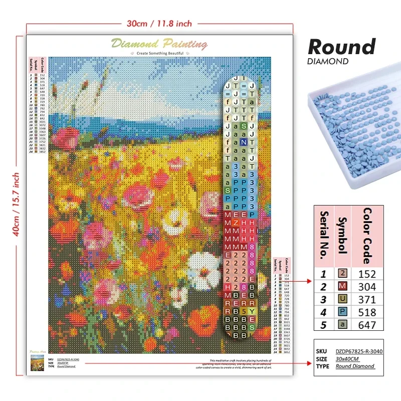 프레임이 없는 5D DIY 다이아몬드 페인팅 키트, 애 - 5D Diamond Painting Kit Full Drill 리뷰 및 가격