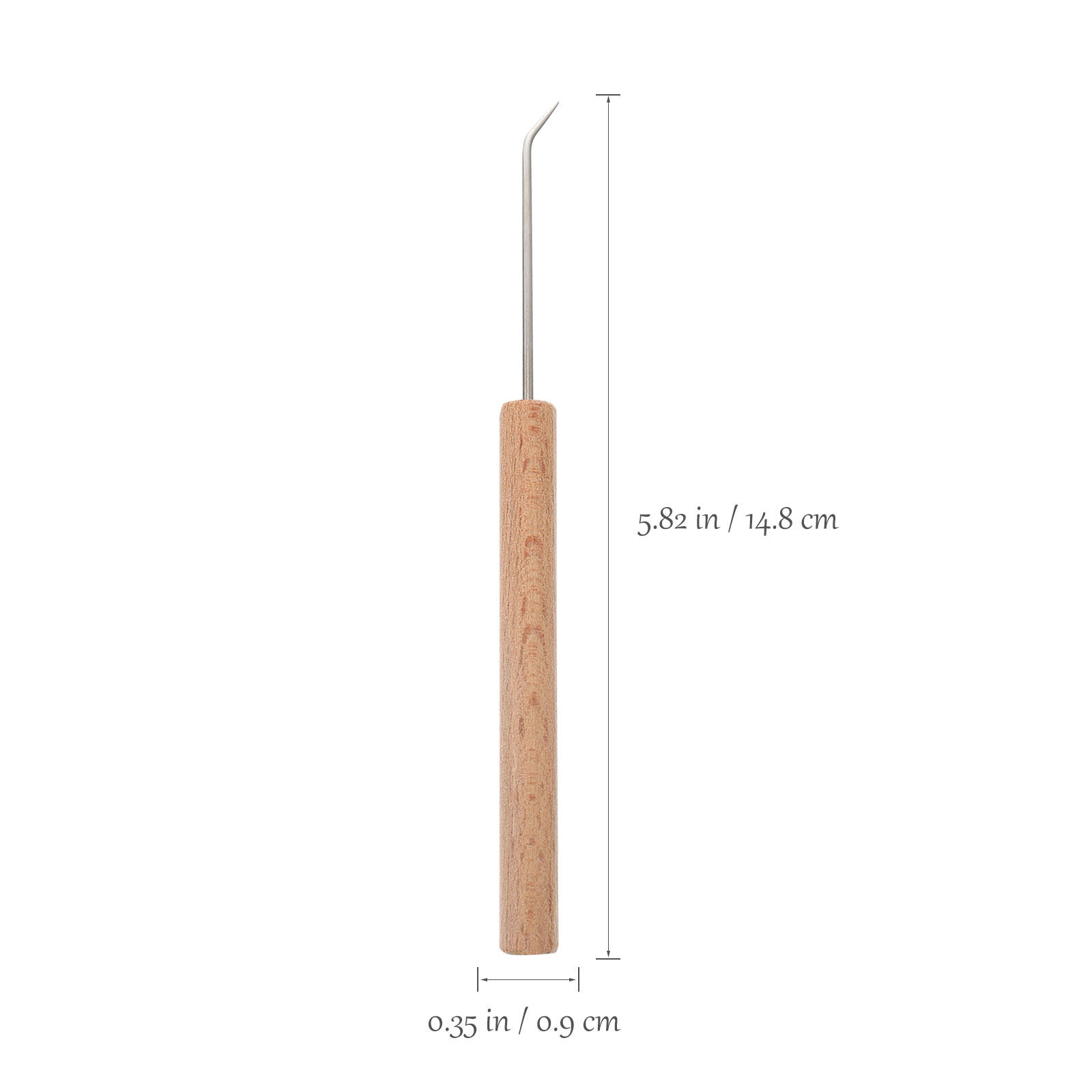 1개입 크로셰 바늘, 인체공학적 디자인의 손잡이가 달린 - Wooden Crochet Hooks Ergonomic Handle 리뷰 및 가격