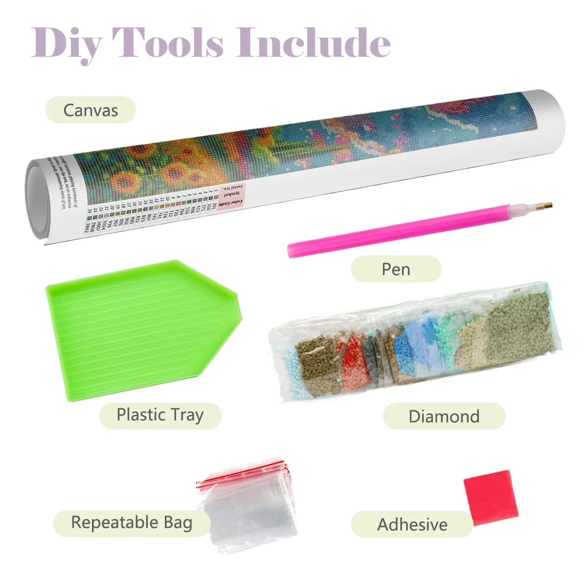 5D DIY 다이아몬드 페인팅 키트, 《프리렌: 여정의 - 5D Diamond Painting Kit Full Drill 리뷰 및 가격